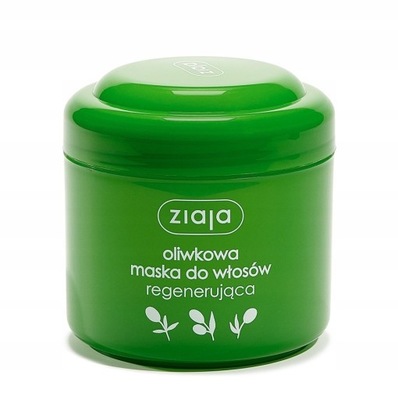 ZIAJA Naturalna oliwkowa maska do włosów regenerująca 200 ml