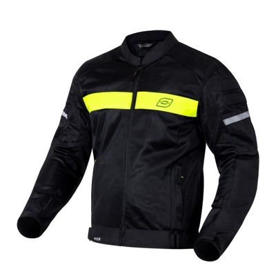 OZONE KURTKA MOTO TEKSTYLNA DART BLACK YELLOW 10XL