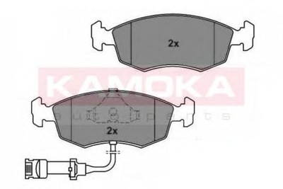 PADS BRAKE FRONT FORD ESCORT/SCORPIO  