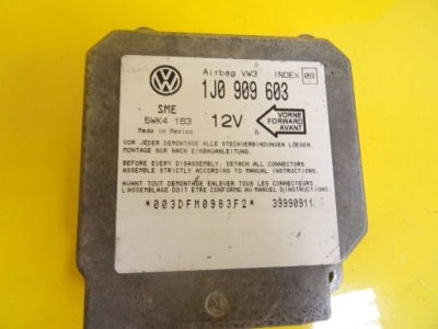 Модуль датчик подушка безпеки seat ibiza ii 1j0909603 nr1274 фото №1