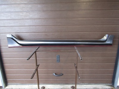 Молдинг порог правая honda civic x 10 type r s 17- фото №1