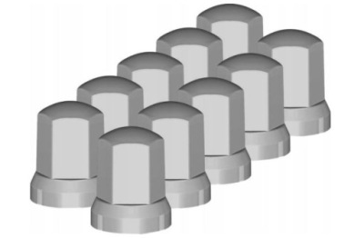 Накладки декоративные на болты kół volvo фото №1