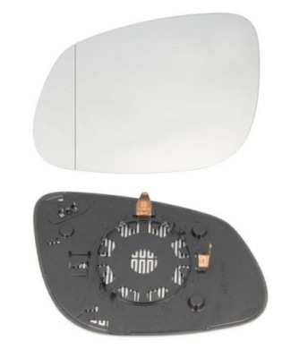 Стекло зеркало левая porsche cayenne 09.02-03.10 фото №1