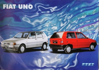 Fiat Uno Prospekt dwustronny