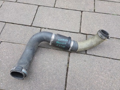 Citroen peugeot 1.6 thp 200ps шланг труба интеркулер 9674261780-2 фото №1