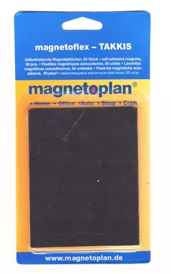 Magnetoplan Taśma magnetyczna klejąca 20x20/60sz