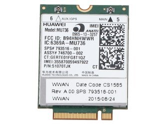 Modem WWAN Huawei MU736 do HP 840 820 650 793516
