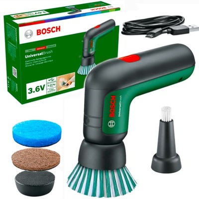 SZCZOTKA ELEKTRYCZNA SZOROWARKA MYJKA BOSCH UNIVERSALBRUSH GRATIS ZESTAW