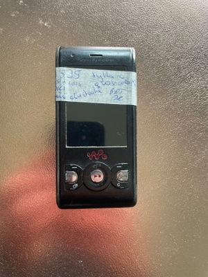 Telefon komórkowy Sony Ericsson W595 bez ceny minimalnej