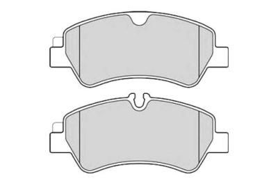 Delphi тормозные колодки тормозные ford tourneo custom v362 t фото №1