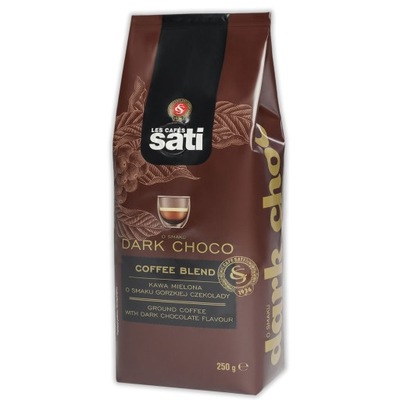 Cafe Sati Dark Choco 250g czekoladowa mielona