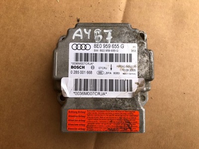 КОМПЬЮТЕР БЛОК УПРАВЛЕНИЯ МОДУЛЬ AIRBAG AUDI A4 B7 04-07 AVANT 8E0959655G