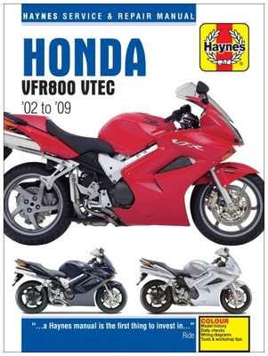 Honda VFR800 VTEC '02 to '09 Haynes 