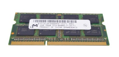 Pamięć RAM Micron PC3-8500S-7-10-F1 2GB
