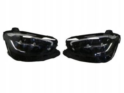 Mercedes e klasa w213 lift лампи лампа фари full led перетворювачі kpl фото №1