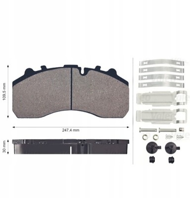 КОЛОДКИ ТОРМОЗНЫЕ IVECO EUROTRAKKER S-WAY STRALIS