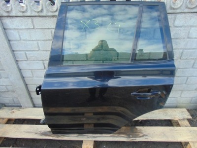 Двері лівий задня bmw x3 e83 чорні фото №1