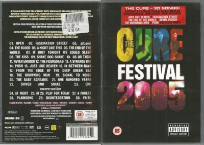 THE CURE - Festival 2005 DVD [EU]