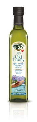 Goccia D'Oro Olej lniany 500 ml
