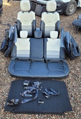 Сидіння заднє сидіння спинка ремені перехідник renault clio iv initiale paris фото №1