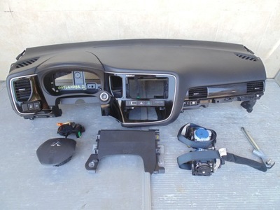 Приборная панель консоль подушка безопасности mitsubishi outlander 2019 rok фото №1