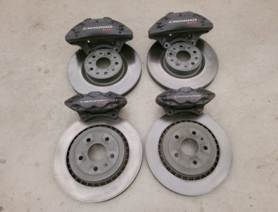 2016-2023 camaro 6.2 ss brembo супорти гальмівні диски перед гальма комплект фото №1