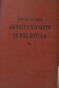 Arbeit und Sitte in Palastina 1.2 1928 r.