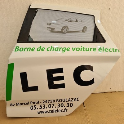 Renault zoe дверь левая задние задняя dv369 фото №1