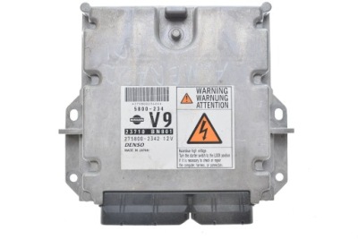 Бортовой компьютер almera 2.2 275800-2342 23710 bn801 фото №1