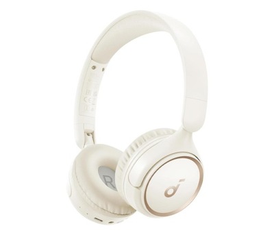 Bezprzewodowe słuchawki nauszne SoundCore H30i BT5.3 Białe