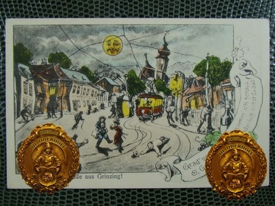 ca.1910 Wien,Grinzing,WINO Lux Express S552