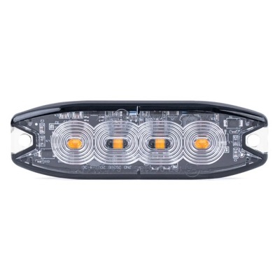 ФАРА BLYSKOWA ПРЕДУПРЕЖДЕНИЯ PLASKA 4 СВЕТОДИОД LED R65 R10 12-24V AMIO-02298 фото