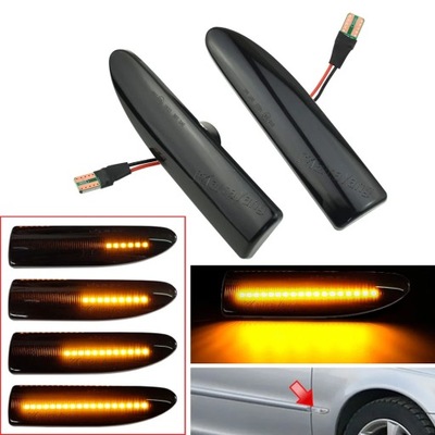 PARA JAGUAR X-TYPE 2002 2003 2004 2005 2006-2009 LUZ DIRECCIONAL DIODO LUMINOSO LED KORZYSTAJ  