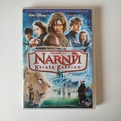 OPOWIEŚĆ Z NARNII - KSIĄŻĘ KASPIAN - DVD -