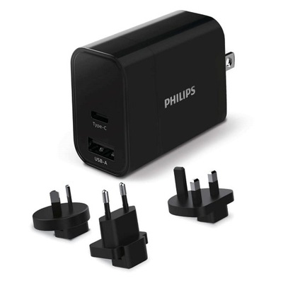 PHILIPS ładowarka sieciowa podróżna 30W TYP-C/A