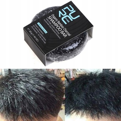 Soap Hair Darkening Shampoo Bar Repair Gray White 