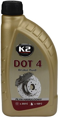 K2 T108 DOT4 1L płyn hamulcowy