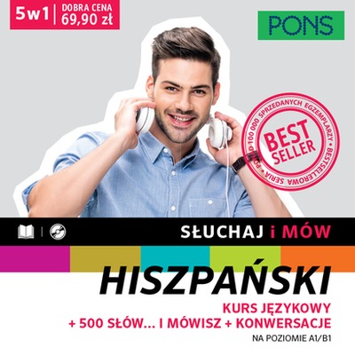 Słuchaj i mów PONS Kurs hiszpańskiego,...