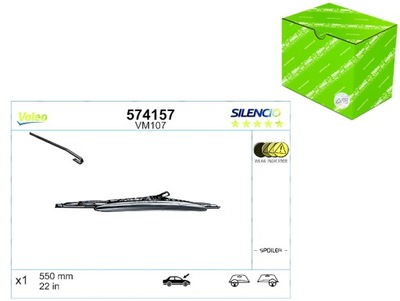 LIMPIAPARABRISAS ESCOBILLAS PARTE DELANTERA 1SZT. VM107 SILENCIO 550MM MERCEDES A W168 M  