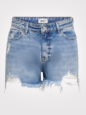 ONLY Szorty jeansowe Pacy 15231006 Niebieski Regular Fit