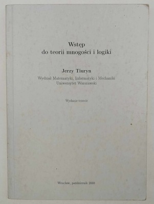 Wstęp do teorii mnogości i logiki Tiuryn