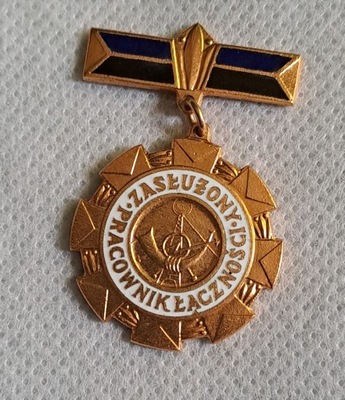Odznaka Zasłużony pracownik łączności złota