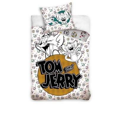 Tom i Jerry Komplet Pościeli Pościel 140x200