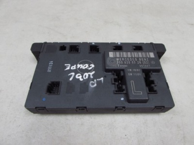 Mercedes w203 c-klasa 00-07 модуль двері перед ліва 2038205526 фото №1