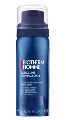 BIOTHERM HOMME Shaving Foam 50ml PIANKA DO GOLENIA - NOWA EDYCJA