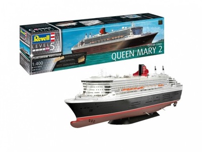 Revell model statku Queen Mary 2 Plantinum Edition 1:400