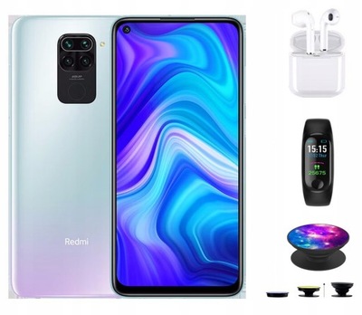 Smartfon Xiaomi Redmi Note 9 4 GB / 128 GB biały