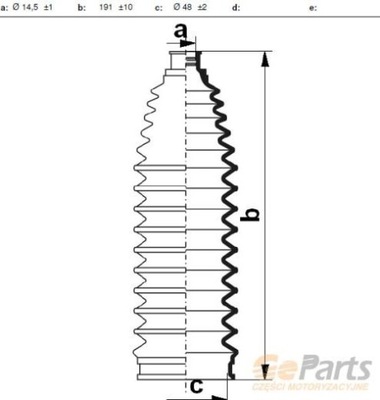 PROTECTION DRIVE SHAFT KIEROWNICZEGO X-TRAIL T30 2.5I 03-  