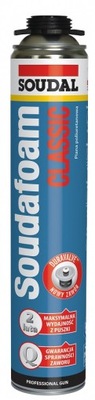 PIANKA PISTOLETOWA 750ML SOUDAL