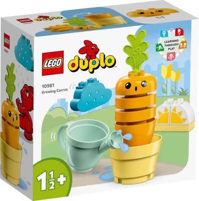 LEGO DUPLO 10981 ROSNĄCA MARCHEWSKA KLOCKI ZESTAW